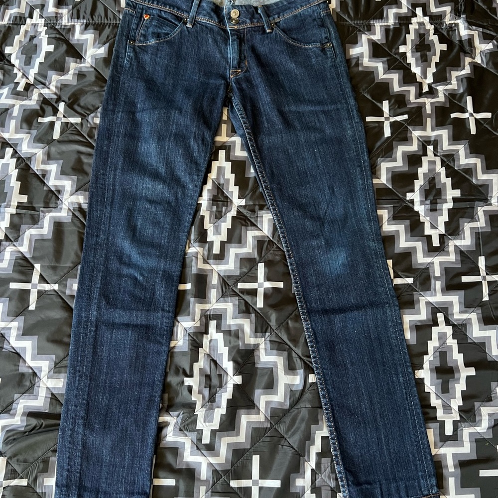 Hudson Jeans Blue Straight Leg Classic